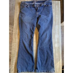 Torrid Blue Jeans Womens Luxe Slim Boot Super Stretch Denim Women's Size 18R